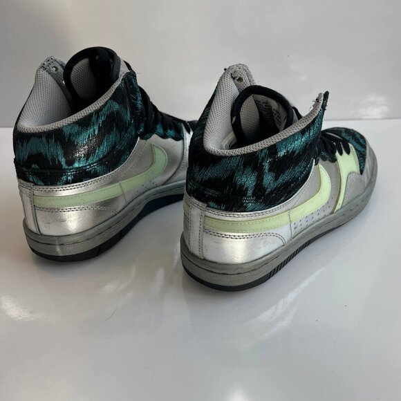 Nike Peacock Air Court Force Sneakers US 7.5 - Picture 10 of 14